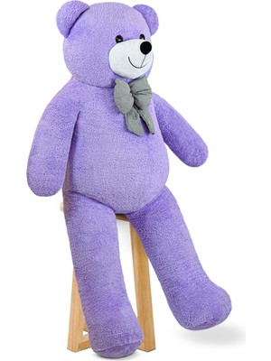 Ecosell Özgüner Oyuncak Papyonlu Dev Pelüş Ayıcık,sevgiliye Hediye Ayıcık (160CMLILA)