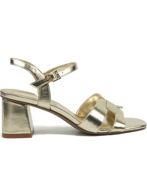 Nine West Nadıra 6fx Altın Kadın Comfort Sandalet