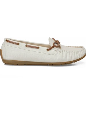 Polaris 327020.Z 6fx Beyaz Kadın Loafer