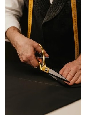 Ecosell Profesyonel, NO.1250, Paslanmaz Çelik, Karton, Kumaş Kesimi, Ergonomik, Yüksek Kalite, Uzun Ömürlü, Hassas Kesim, Terzi Makası,, 10"