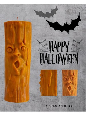 Candle Forestofscreams-Çığlıklarormanı Kurabiye Vanilya Kokulu Büyük Dekoratif Mum