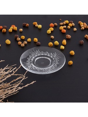 Kadın Çay Tabağı Seti, Zarif ve Şık 6'lı Tasarım, Ev Dekorasyonu