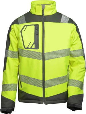 Vizwell VWJK268 Softshell Termal Kaplamalı Mont