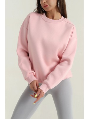 Sweat T-Shirt  Şardonlu Üç Ip