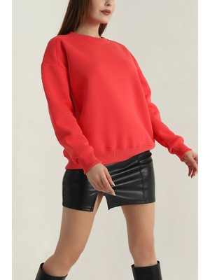 Sweat T-Shirt  Şardonlu Üç Ip