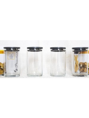 Pratik 4'lü Gri Saklama Kabı Seti, 730 Cc, Güvenle Saklayın