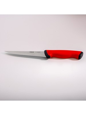 Duo Kasap Bıçağı No:2, 16,5 Cm, Kırmızı, Yüksek Kalite ve Dayanıklılık