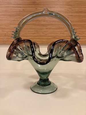 Plus Home Şekerlik Üfleme Cam Volanlı Model Renk Mürdüm Şeffaf