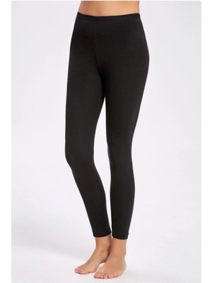 Vivaldi Kadın Siyah Penye Tayt