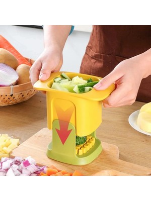 Derin Stok Multifonksiyon Sebze Meyve Doğrayıcı