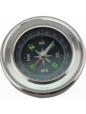 Derin Stok Yuvarlak Metal Kasa Dayanıklı Pusula 60MM
