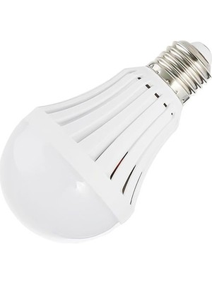 Derin Stok PM-25221 5 Watt E27 220 V 6500K Beyaz Şarjlı LED Ampul