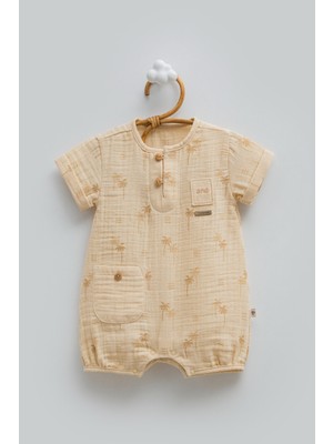 Caramell Free Boy Müslin Barbatöz - Bej - 62-68 cm Bej