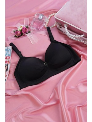 Aysemin Kadın Siyah Askılı Sütyen