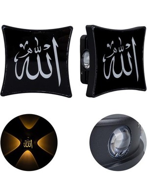 Derin Stok PM-24449 3000K Allah Dekoratif LED Duvar Aplik