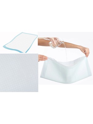 Derin Stok Yıkanabilir Kapitoneli Köpek Çiş Pedi - 90 x 60 cm 5li Paket