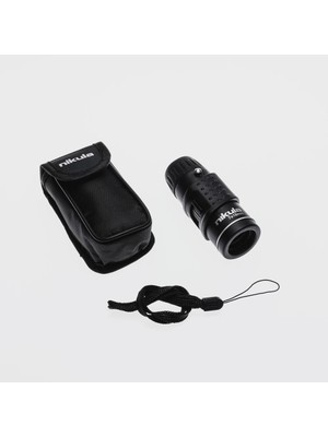 Derin Stok Nıkula 7X18 Avuç Içi Kauçuk Kaplamalı Hd Optik, Cepte Taşınan Mini Monoküler Dürbün