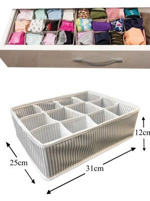 Derin Stok Pratik Bölmeli Çekmece Düzenleyici Organizer