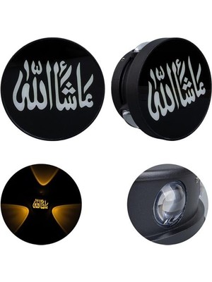 Derin Stok PM-24451 3000K Maşallah Dekoratif LED Duvar Aplik