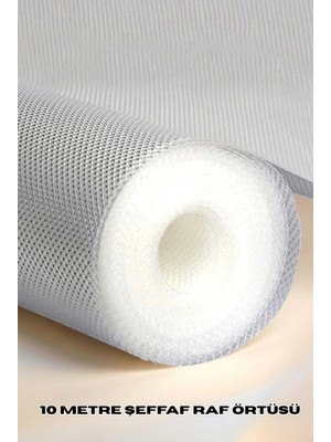 Derin Stok 10 Metre Toz Korumalı Kaydırmaz Şeffaf Çekmece Organizeri