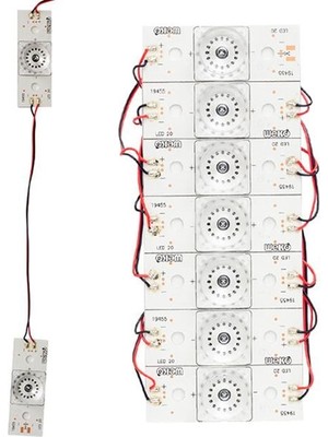 Derin Stok 6 Volt Tek Kablolu Birbirine Bağlı LED