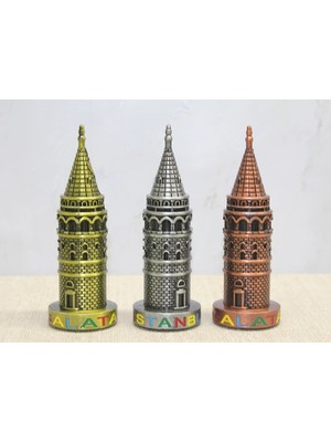 Lowell Home 13 cm Metal Galata Kulesi