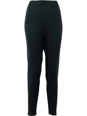Ottoland Oppland Kadın Kışlık Düz Renk Beli Lastikli Yumuşacık Saf Pamuk Kumaş Termal Içlik Pijama Anne Tayt