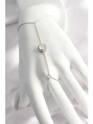 Sb Shopping Çelik Gümüş Renk Kalp Model Şahmeran