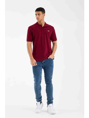 Lacoste Polo Classic Fit Bordo
