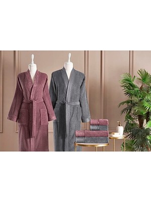 Özdilek Disty Bornoz Aile Seti