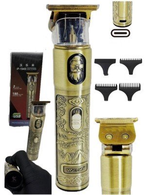 Nemere Şarj Göstergeli Sakal Lazer Öncesi Vücut Ense Çizim Sıfıra Yakın Tıraş IP-1949