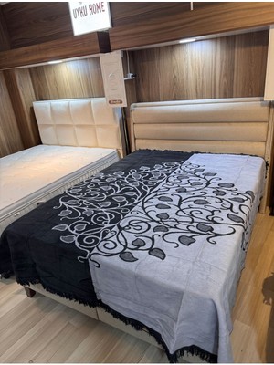 Esinti Battalboy Battaniye %100 Organik Pamuk Alerjen Boya Içermez, Çok Şık Yatak Örtüsü