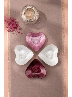 Şık 4 Parça Cam Kase Takımı, 16 Cm, Modern ve Dayanıklı Tasarım