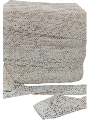 Kopanaki Dantel En 4 cm Krem 10 Metre