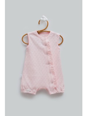 Caramell Hello Gırl Çıtçıtlı Barbabtöz - Pembe - 62-68 cm Pembe