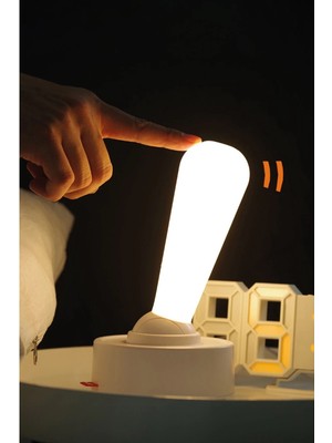 AyrStore JP-1003 Dekoratif Gece Lambası - Beyaz