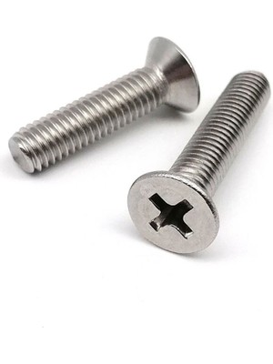 AyrStore Yıldız Başlı Yhb Barel Vida Cıvata M5X50 - 20 Adet