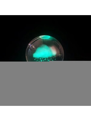 AyrStore Yağmur Bulutu Tasarımlı USB Li Dönen Cam Küre