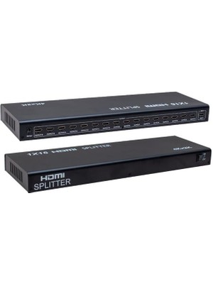Derin Stok 16 Port 1080P 3D 4KX2K Destekli 1 Giriş 16 Çıkış Hdmı Dağıtıcı PM-4262