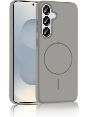 Derin Stok Galaxy S25 Broş Magsafe Kapak - Siyah