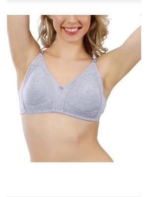 Liza 539 Penye Toparlayıcı Südyen Tekli-Gri-90