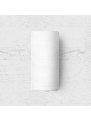 Maki Home Yüzde Yüz Pamuklu Kırık Beyaz 90X190+50X70 Tek Kişilik Lastikli Çarşaf Takımı