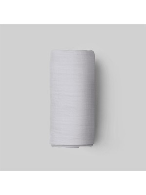 Maki Home %100 Pamuklu Açık Gri 90X190 Tek Kişilik Yüksek Kenarlı Lastikli Çarşaf Takımı