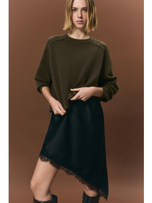 Allbucks Bershka, Dikişli Triko Kazak ABBRS3796