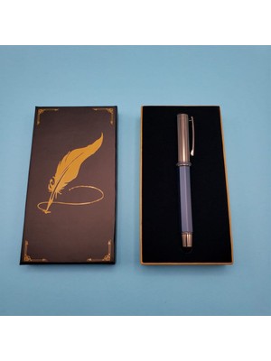 AyrStore Metal Lacivert Kalem