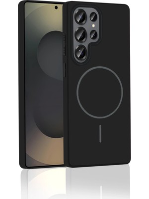 Derin Stok Galaxy S25 Broş Magsafe Kapak - Pembe