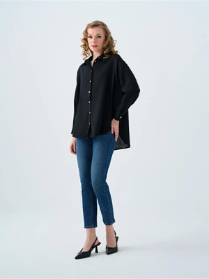 LTB Loft Stella Mıd Blue Wash Mom Kadın Jean LF2037084