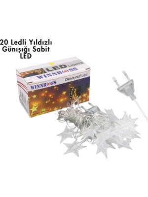 Net Damla 5m Yıldız LED - Lisinya