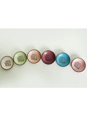 Renkli Çerezlik Seti, 13 Cm, 6 Adet, Şık ve Kullanışlı Mutfak Aksesuarı