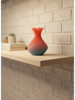 Net Damla Romantik Kalp Figürlü Süslük Vazo Modern Tasarım 15 cm - Lisinya